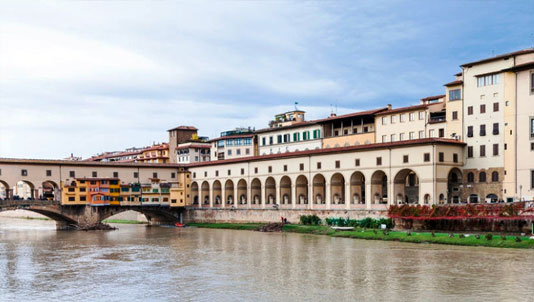 Medici Mile and Vasari Corridor